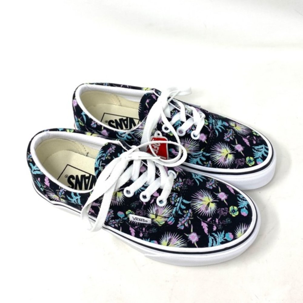 💖MEGA SALE💖VANS Era Paradise Floral Low Black Women's Canvas VN0A54F13VD - Picture 8 of 10